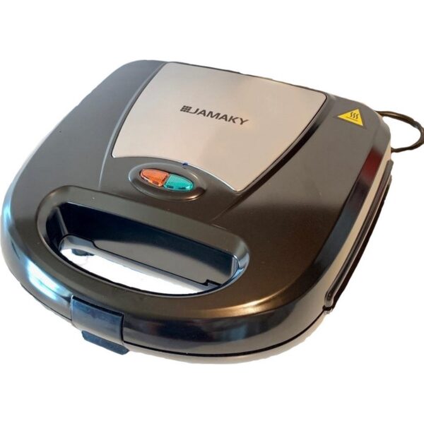 Jamaky Sandwich Maker 6 in 1 1500W Black - JMK2013