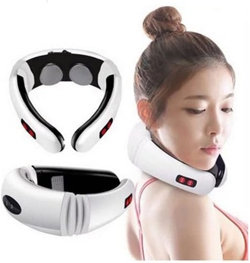 RCSP HX-5880 Neck Shoulder Massager with 2 Electrode Pads