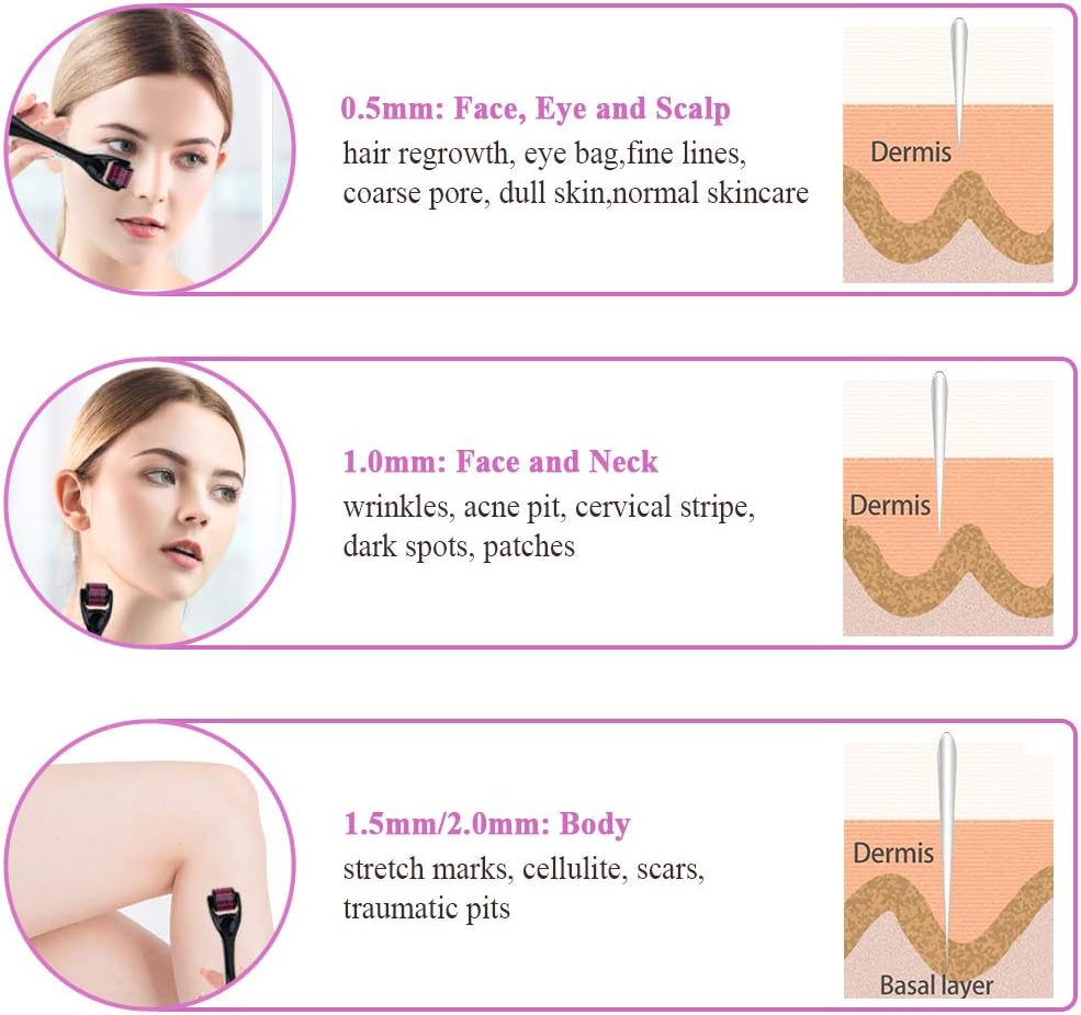 2024/11/6902540752583-H-1.jpg - Derma Roller 540 Needles 1.0mm
Stainless Steel Needle for Face