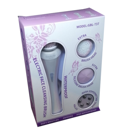 Rechargeable 3 in 1 Electric Facial Cleansing Brush  
GBL-737