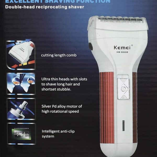 Kemei KM-327 Professional Hair Straightener, One Size