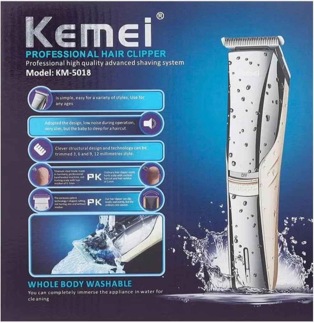 2024/11/6955549305779-C-1.jpg - Kemei Hair Clipper & Trimmer
KM-4804