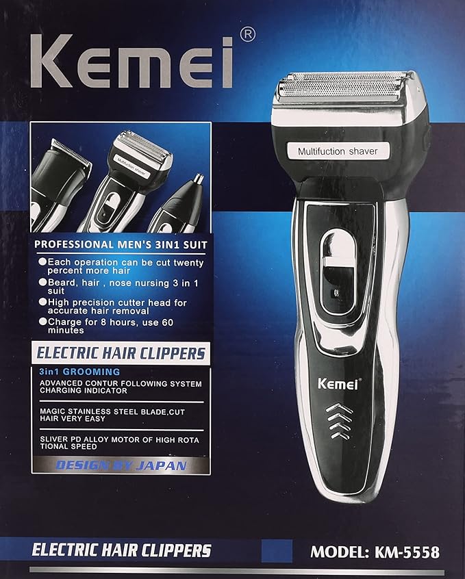 2024/11/6955549351172-D-1.jpg - Kemei KM-5117
Professional Electric Hair Clipper