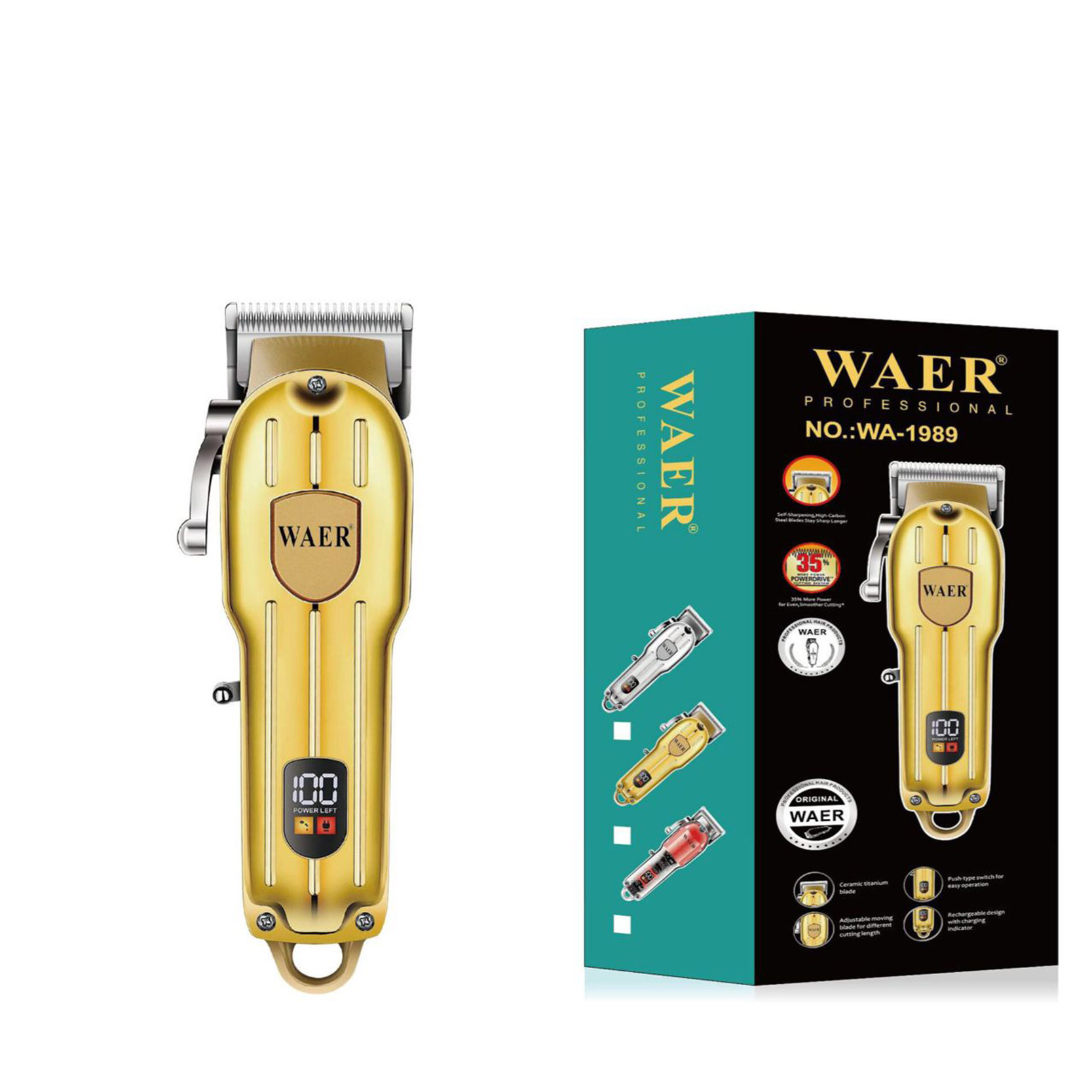 2024/11/6972823672754-B-1.jpg - WAER Retractable Elegant Portable Golden Hair Clipper Machine
WA-1985